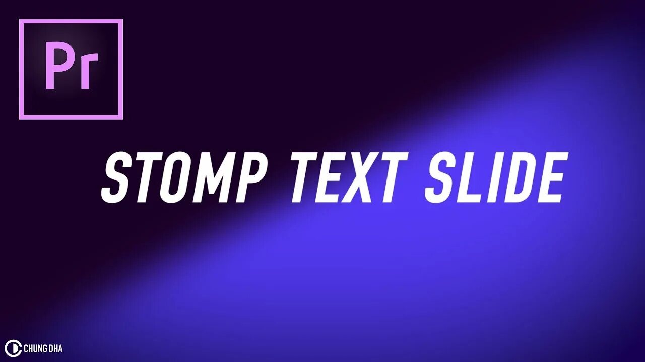 Text slide. Stomp text. slide text.