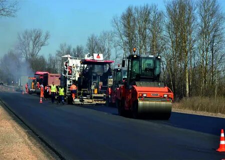 Строительство загородных дорог
