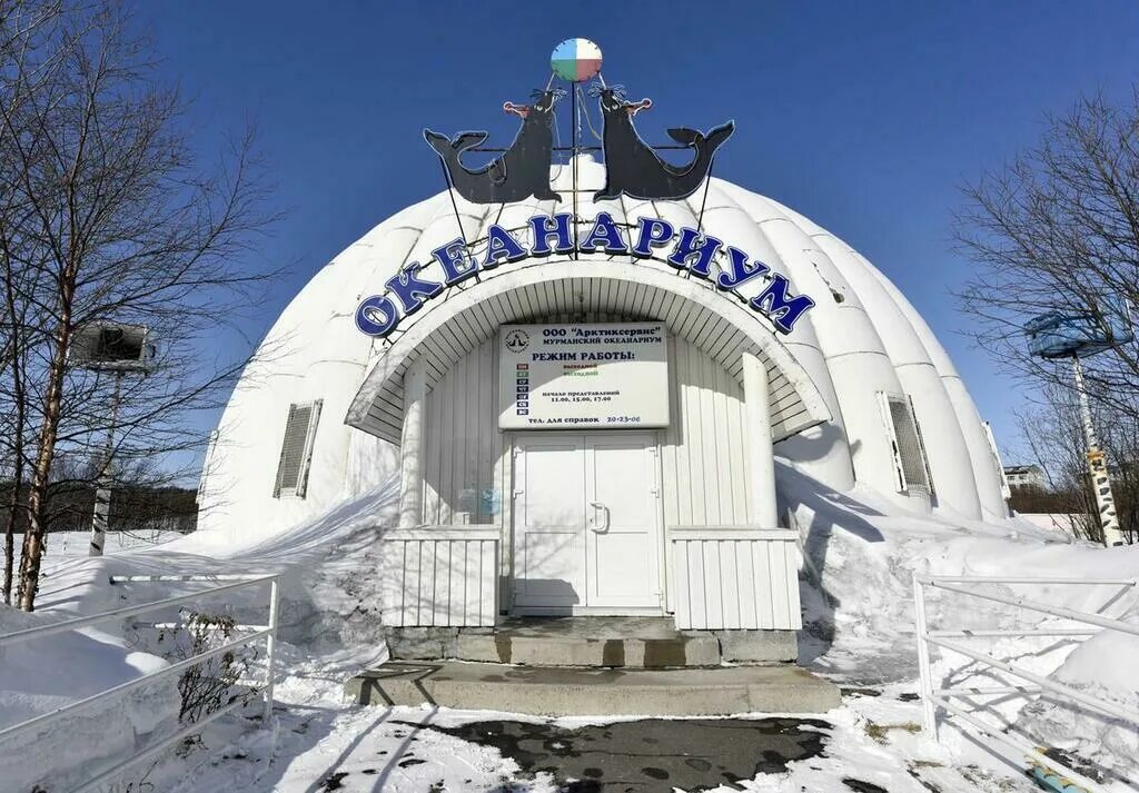 Временно не работает: Мурманский океанариум, океанариум, Мурманск, проспект Геро