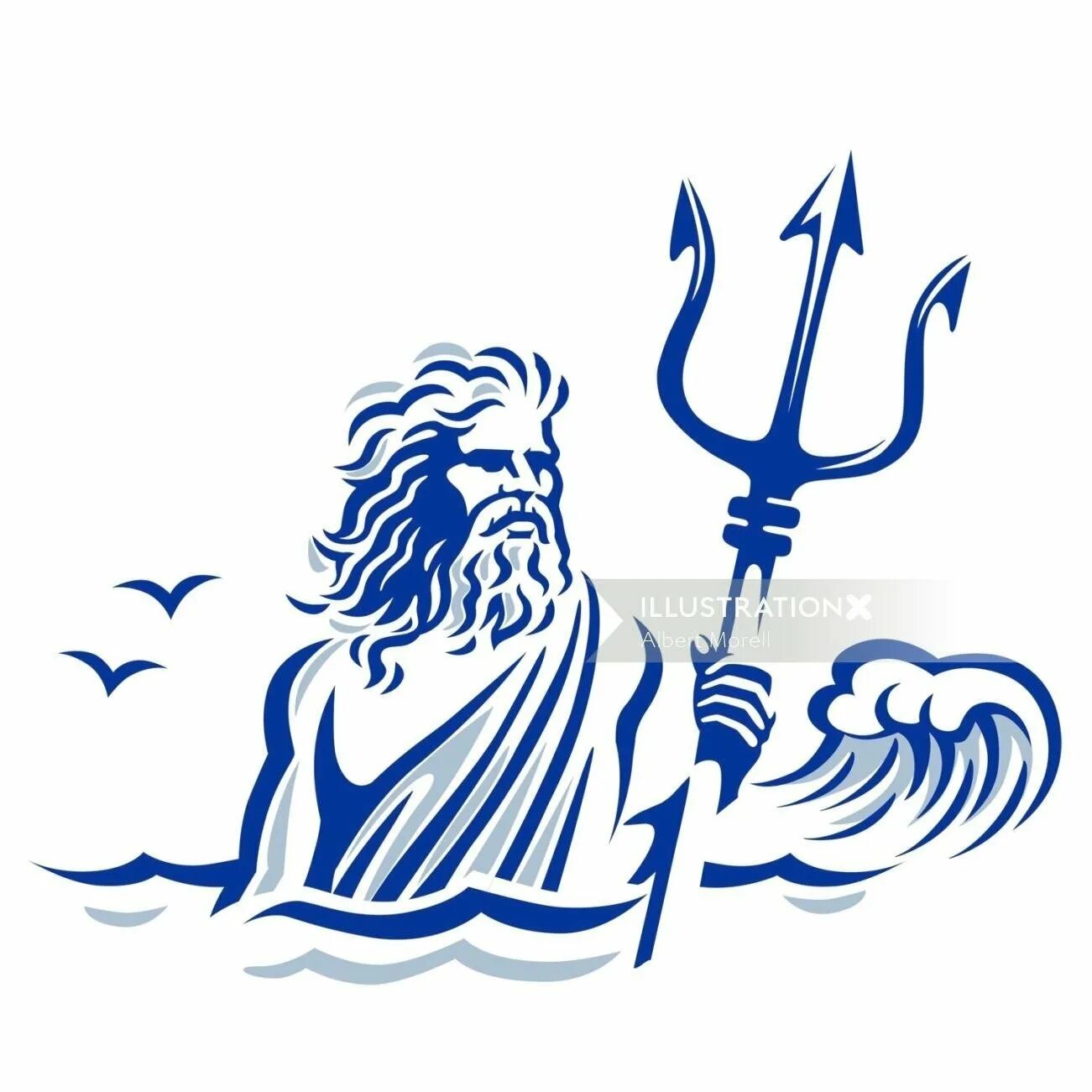 Нептун царь морской трезубец. Трезубец Нептуна Посейдона. Посейдон древняя Греция морского царя. Нептун Бог вектор. Символ нептуна