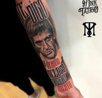 Тату Тони Монтана у Гуфа (59 фото) .