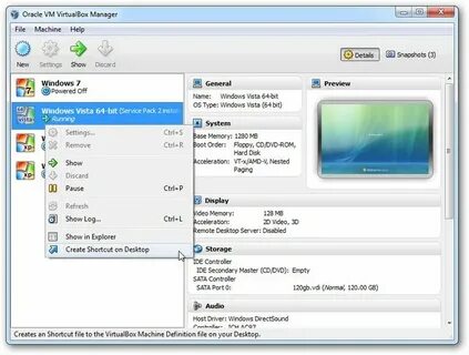 Virtualbox синий экран