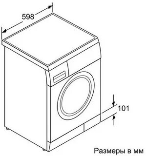 Размеры стиральной машины 5кг