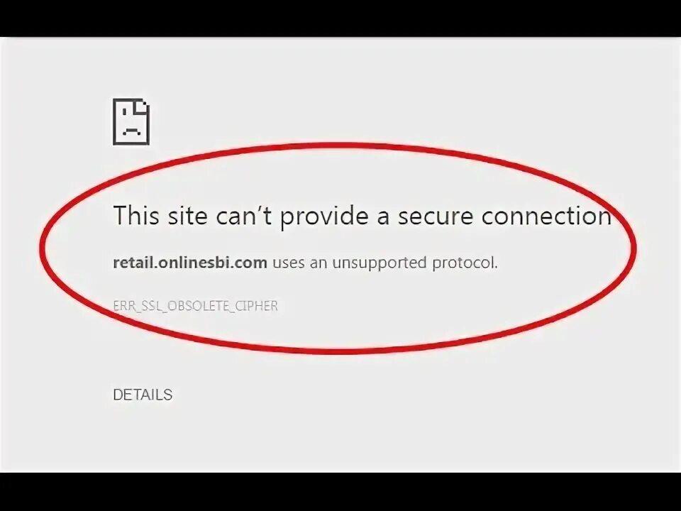 Cant established secure connection. Cant established secure connection