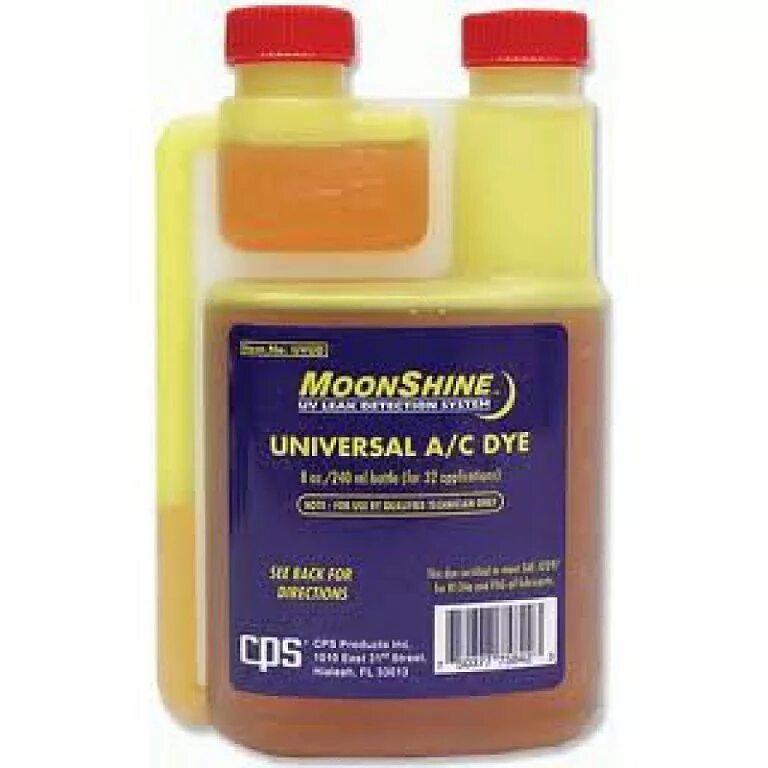 Универсальные добавки. UV краситель CPS Moon Shine Universal a/c. Присадка для обнаружения утечек хладагента желтый флакон 1000. УФ краска для кондиционеров. UV добавка для определения утечек (КРТ), 350 мл BC-UVL.