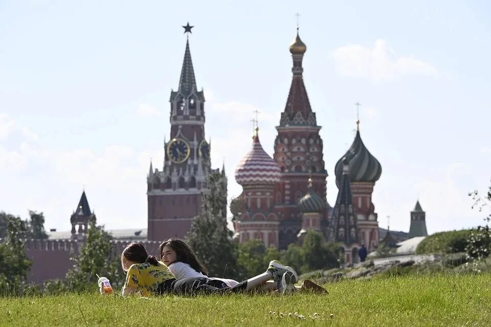 Москвичи летом