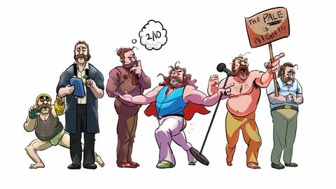 Literally me characters