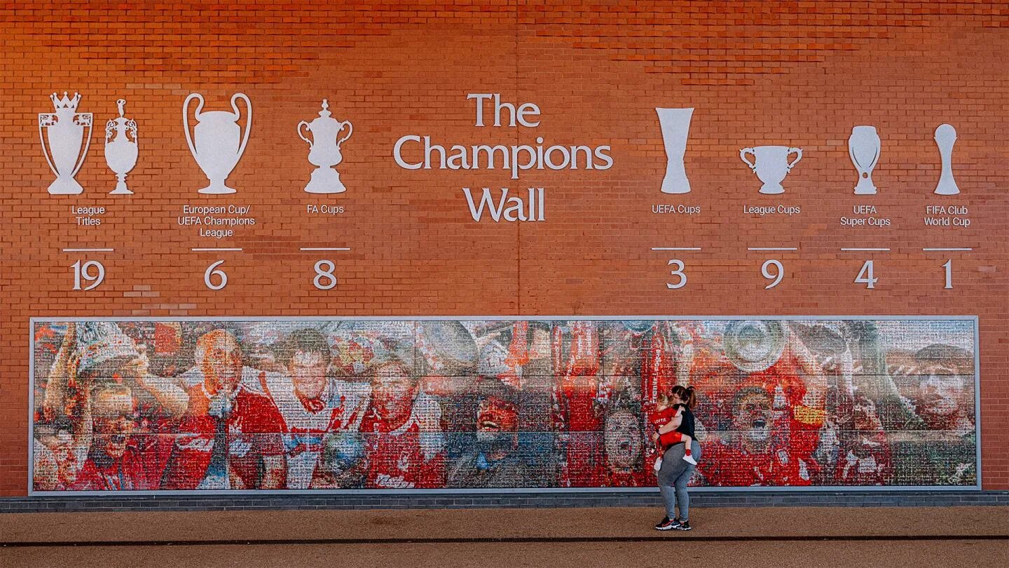 Ви а чемпионс май. Liverpool Champions. Liverpool Champions Wall New. The Champions Wall Liverpool. Champs Wall.