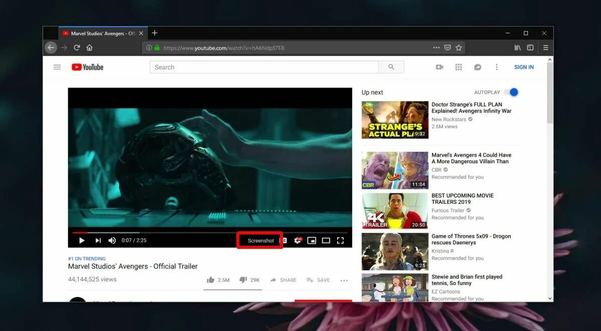 Дата выхода видео на ютубе