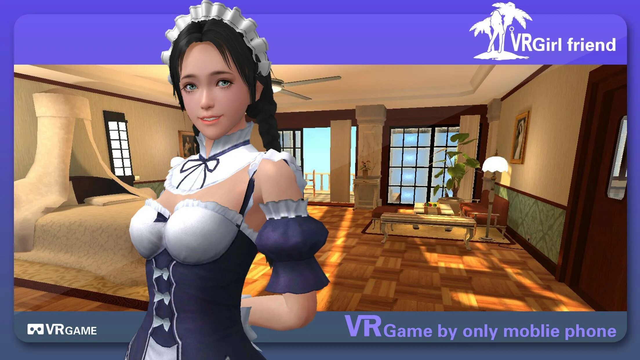 Apk андроид 18. ВР Герлфренд. Игра VR girlfriend. VR игра подруга. ВР игры на андроид.