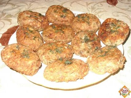 Котлеты из рыбной консервы с картошкой