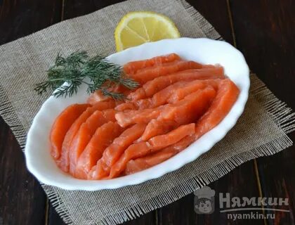 Как вкусно засолить форель филе