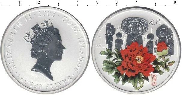 Острова Кука 1 доллар, 2008 Henry VIII. Набор монет острова Кука. Монеты острова Кука 1 доллар, 2003-10. 1 доллар 2008