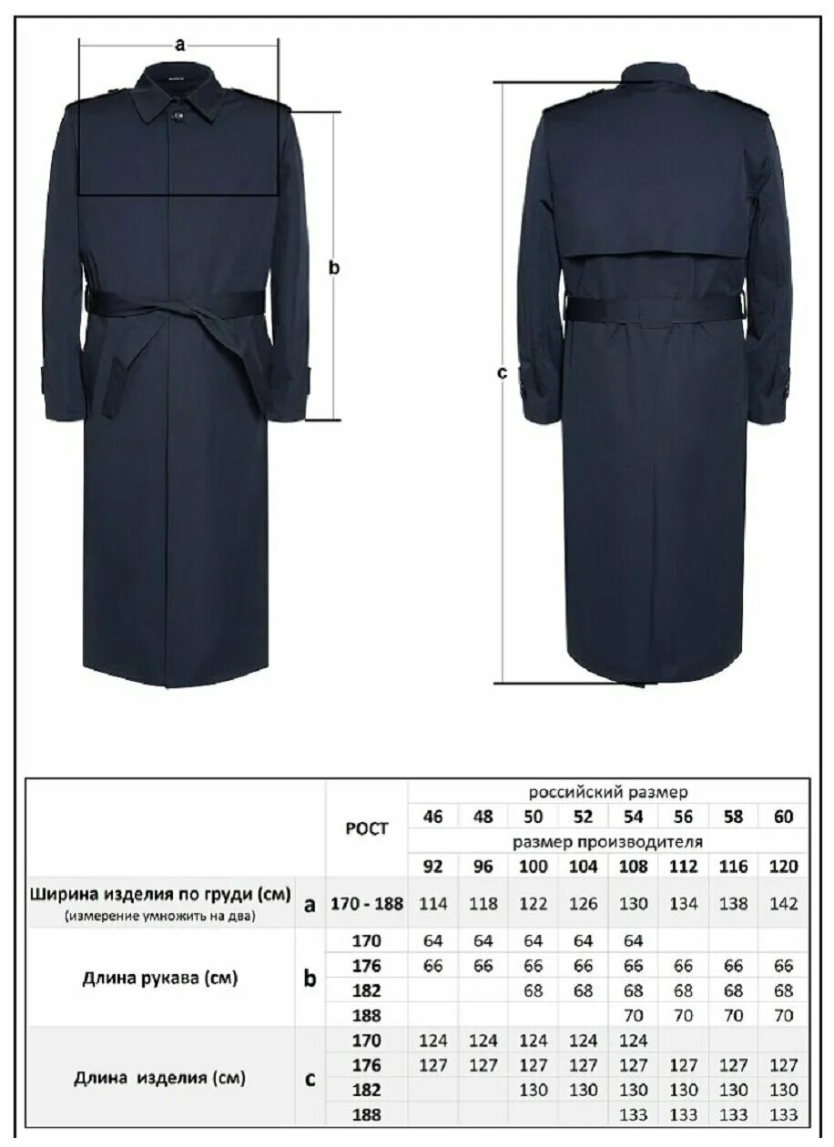 размеры плащей. плащ демисезонный мужской. размеры плащ мужская. плащ сбоку мужской. таблица размеров дождевиков плащей для мужчин.