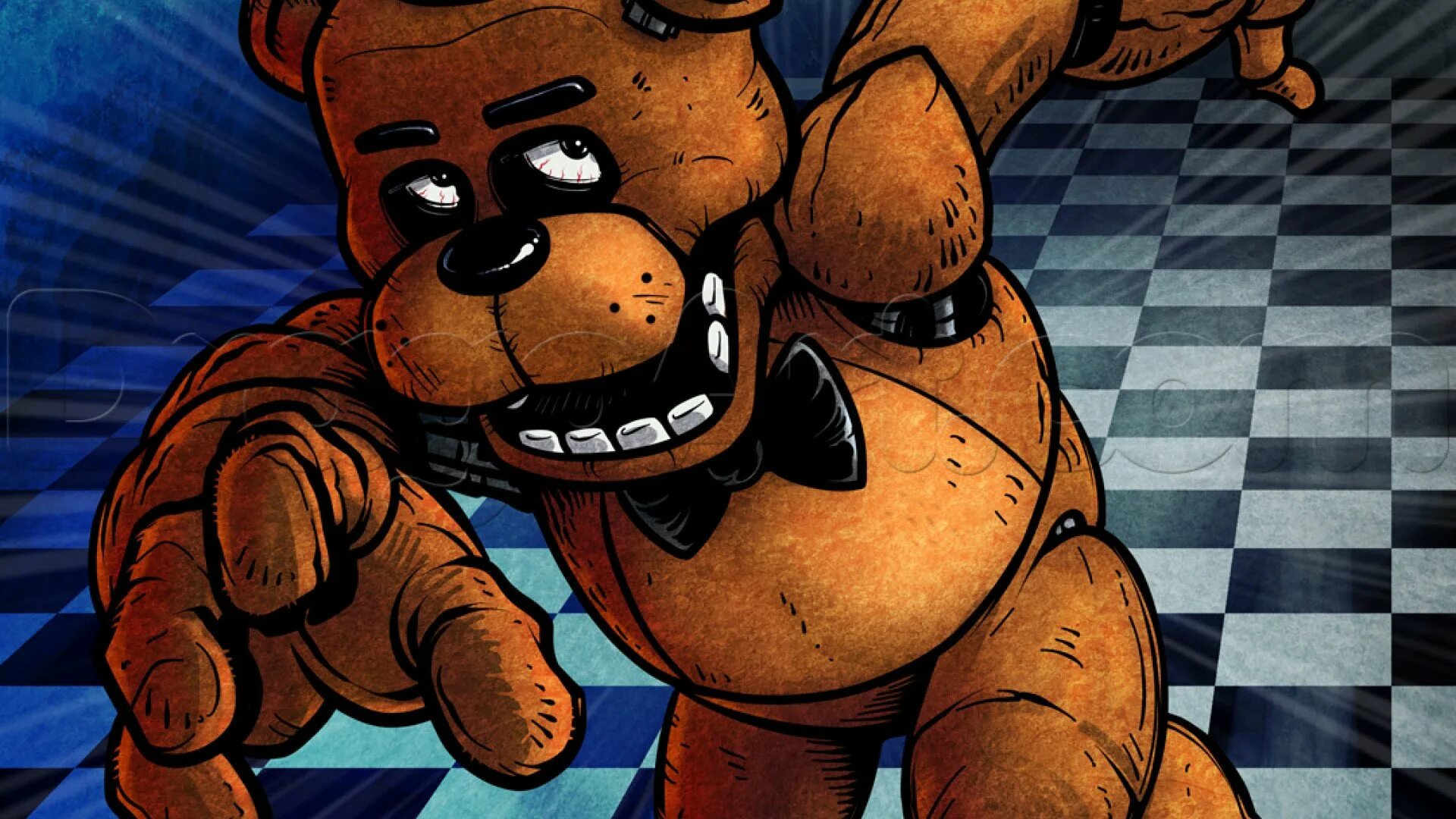 Freddy fazbear nights. Фредди ФНАФ 1. Фредди мишка фазбер. ФНАФ на плейстейшен 4.