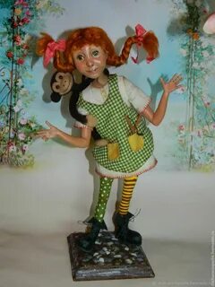 Кукла пеппи длинный чулок