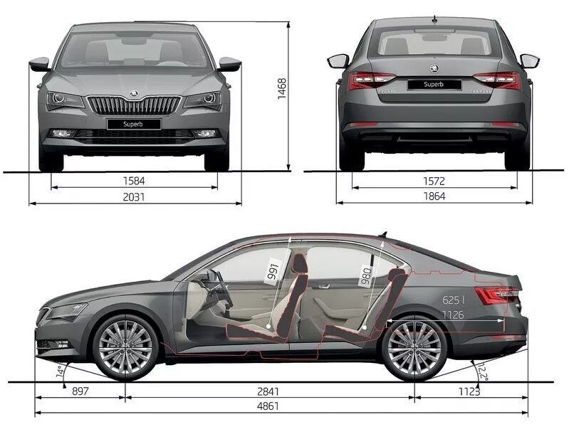 Skoda octavia габаритные размеры. Шкода Суперб габариты. Габариты Шкода Суперб 3. Габариты Skoda Superb 3. Шкода Суперб габариты кузова.