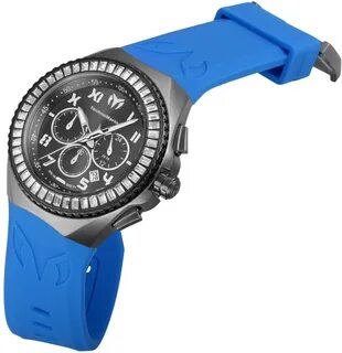 Наручные часы TechnoMarine TM-221040 Ocean Manta 48 мм Blue with Stones NEW 2022
