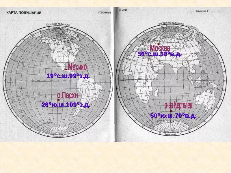 Координаты 70 с.ш 70 в.д. Координаты ю.ш в.д. 70 С.Ш 50 З.Д. 50 Ю Ш 70 В Д.