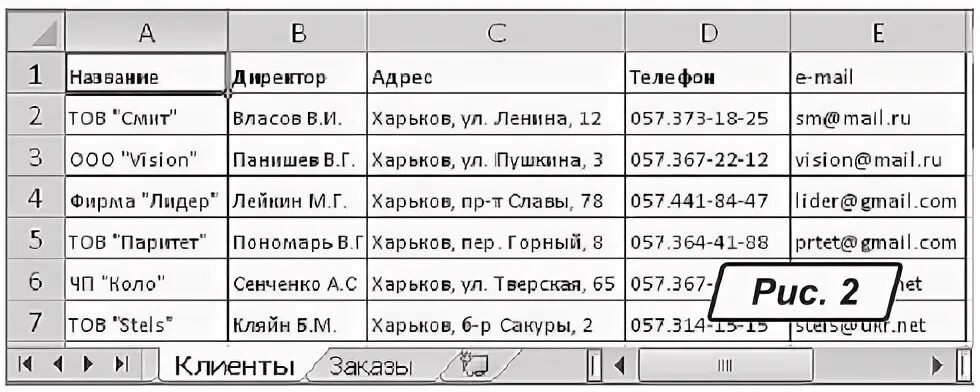 Как связать две таблицы