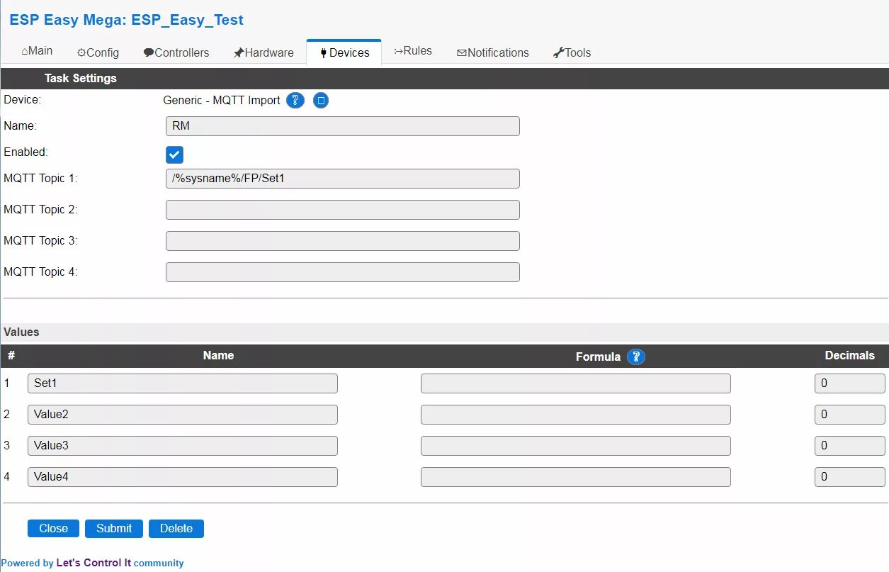 прошивка esp8266 espeasy. настройка easy.