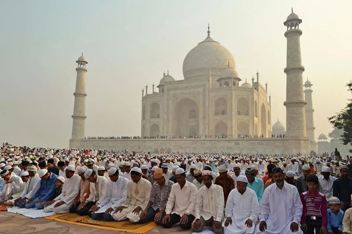 Мусульмане это нация. Тадж-Аль-Масджид.Индия.