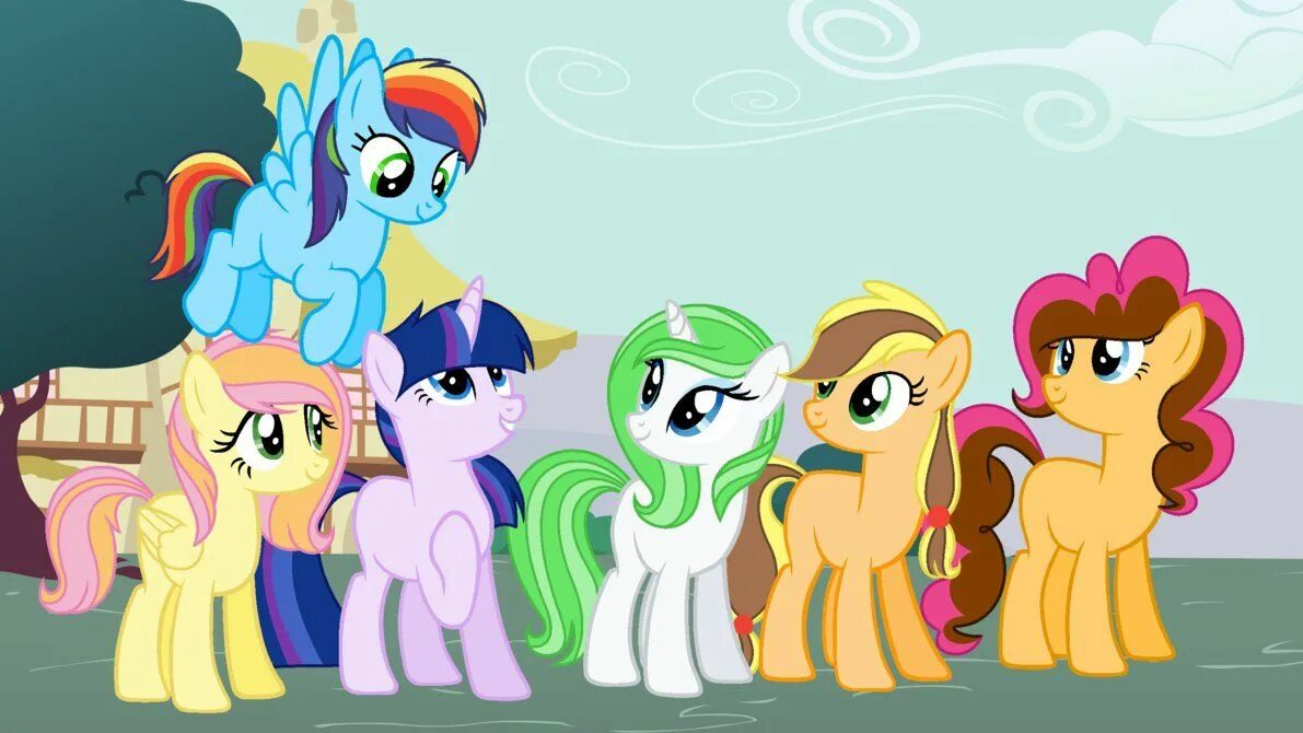 Включи my little pony новые. МЛП 6 next Gen. MLP next Gen Mane 6. Mane 6 g5. Пони новое поколение.