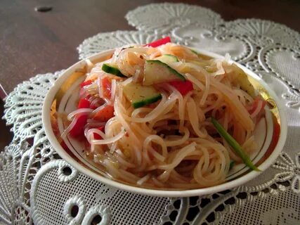 Блюда с фунчозой с фото