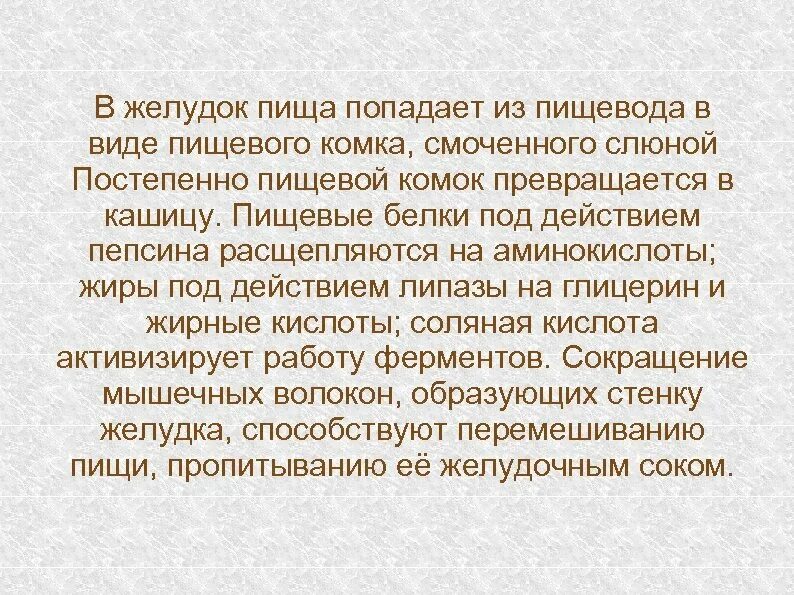 Пищевой комок в желудке название. Как пищевой комок попадает в желудок кратко. Что происходит с пищевым комком в желудке. Пищевой комок желудка называется.