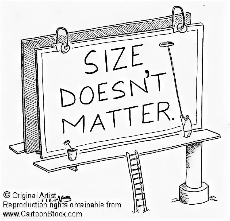 Time doesn t matter. Size don&#039;t matter. visual pun. size doesn&#039;t matter se.