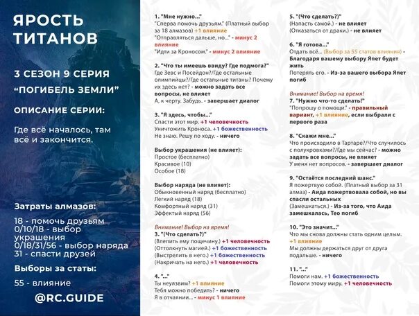 Ярость титанов человечность. Ярость титанов человечность