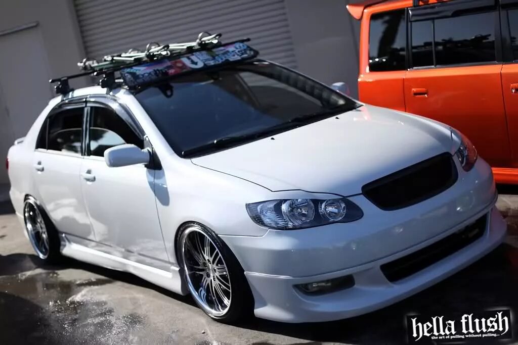 Тюнинг крыши. Corolla Roof Rack. Багажник на крышу Toyota Corolla e120. Багажник на крышу Тойота Королла 120. Рейлинги Тойота Альтеза.