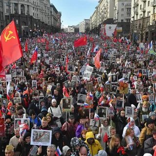Бессмертный полка москва
