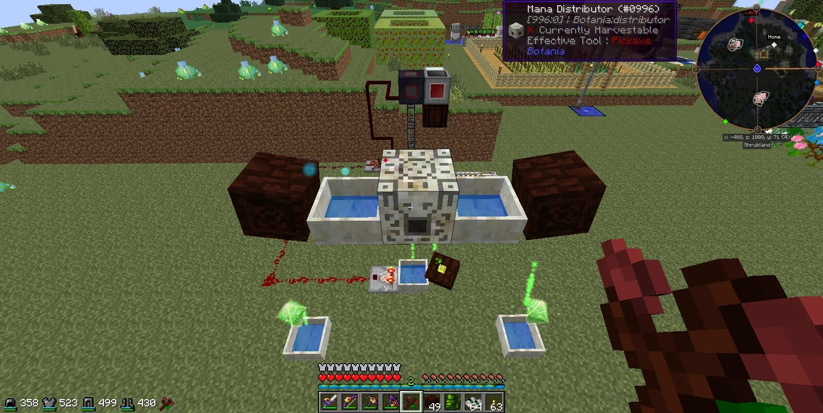 2 крафт. 12. Ферма на пламя края ботания. Ферма на пламя края ботания 1. Botania 1.