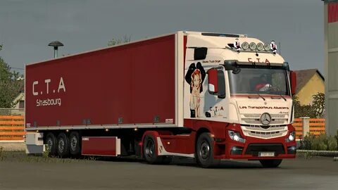 Mercedes actros ets 2