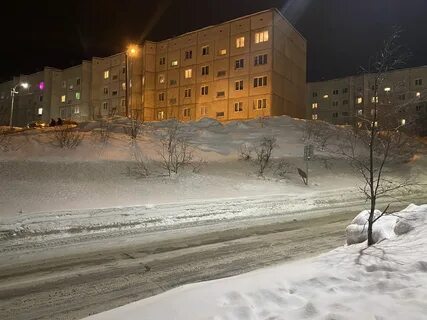 Кировск в январе