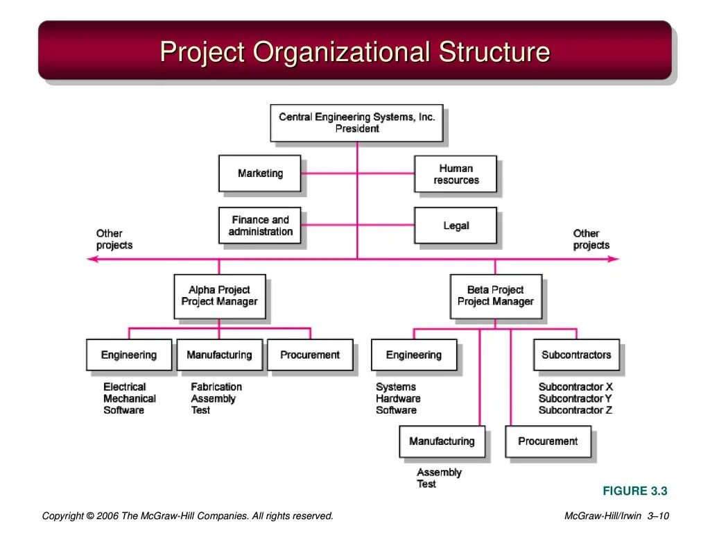 Project Organization. Organizational structure. Project Organization Chart. Project structure.