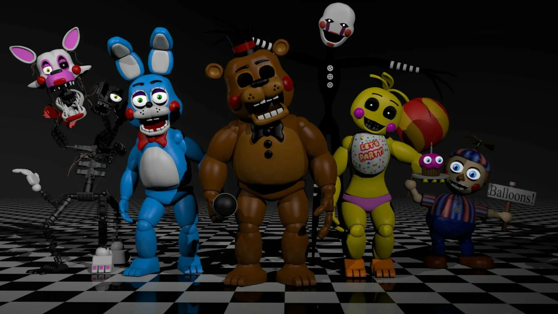 Покажи игры фнафа. АНИМАТРОНИКИ ФНАФ 5 Фредди. Five Nights at Freddy's 5 АНИМАТРОНИКИ. АНИМАТРОНИКИ ФНАФ 2. FNAF 2 АНИМАТРОНИКИ.