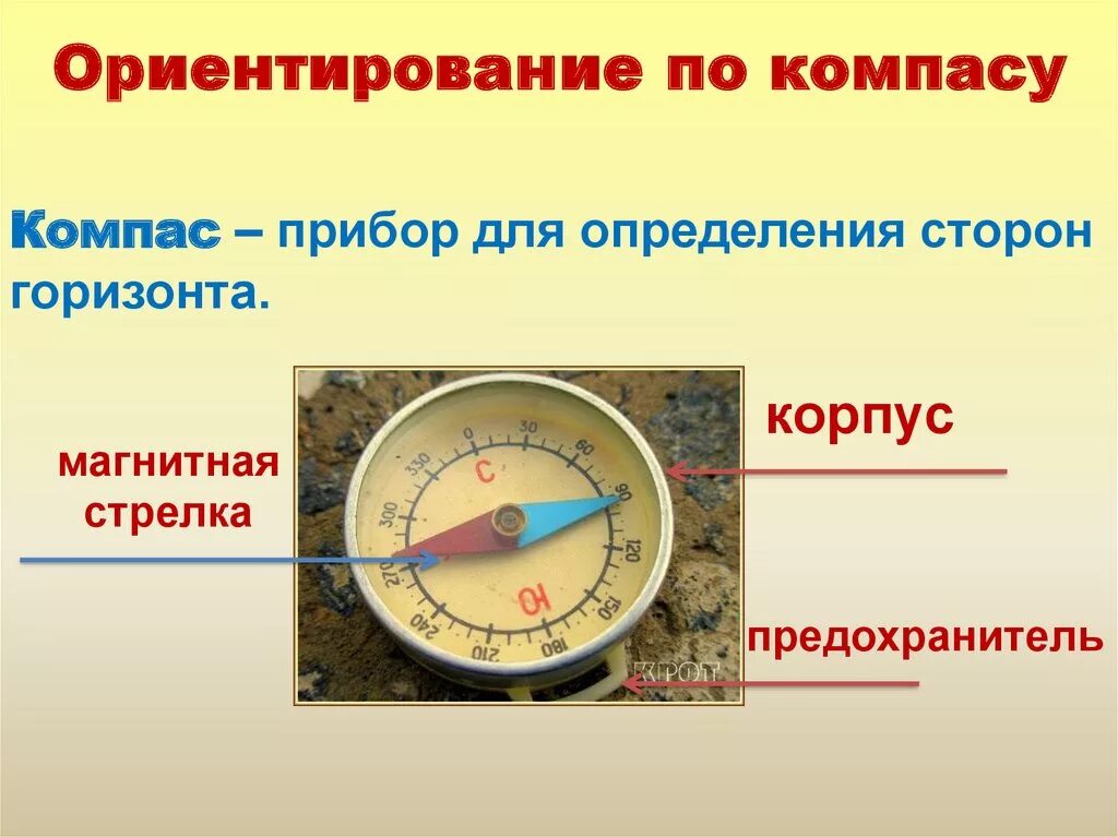 Посмотри вокруг ориентирование на местности. Ориентированиемпо компасу. Ориентирование наместносьи. Как ориентироваться по компасу. Ориентирование на местности компас.