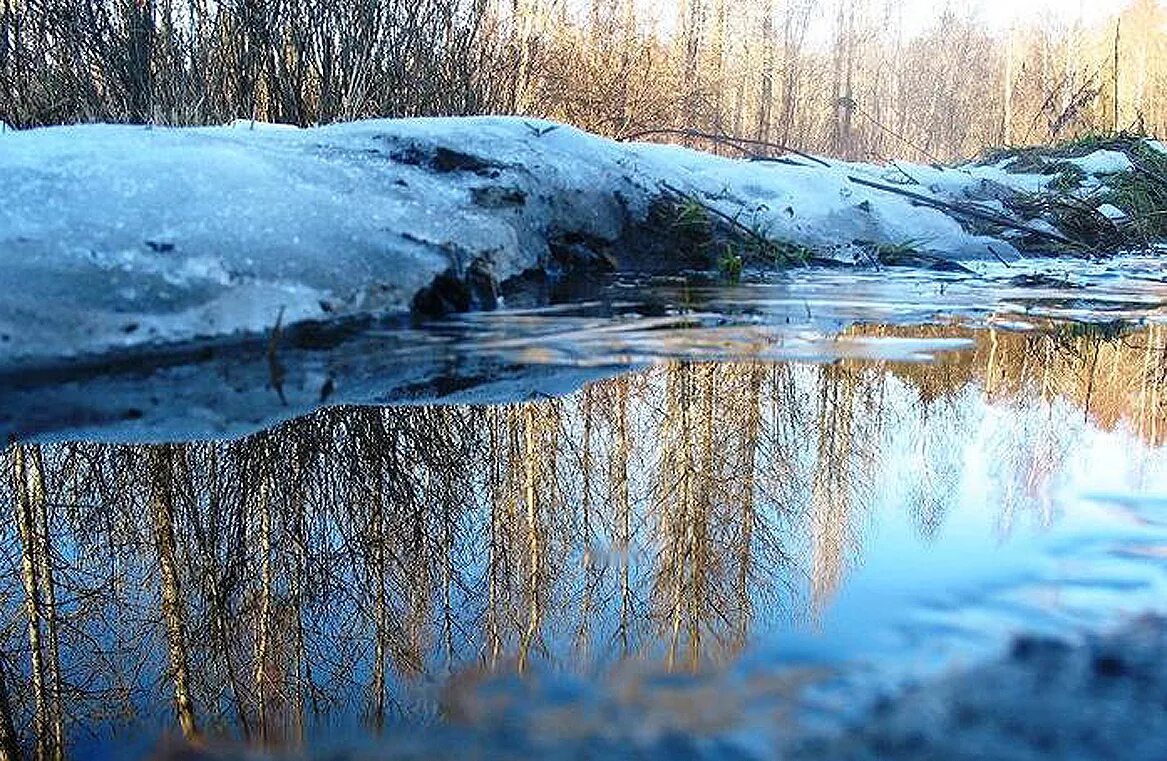 Землю талая вода песня