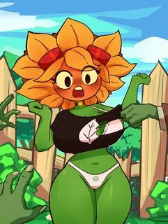 Solar Flare ----art digitalart plantsvszombies fanart solarflare https...