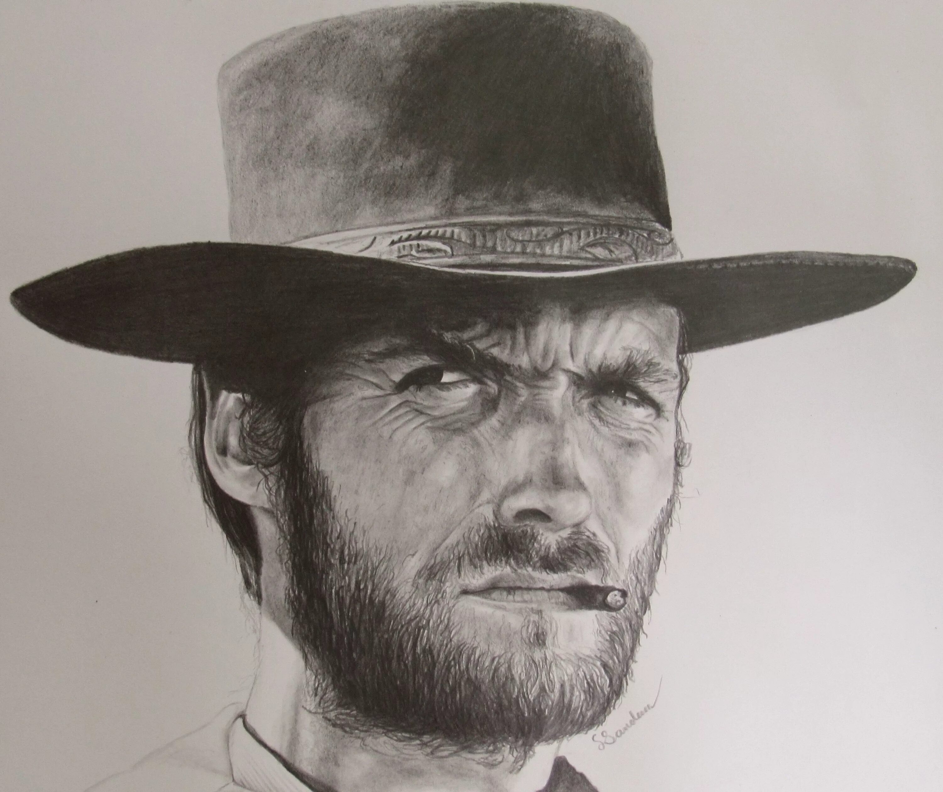 Ковбой клинт. Клинт Иствуд. Клинт Иствуд ковбой. Клинт Иствуд портрет. Клинт Иствуд ковбой рисунок.