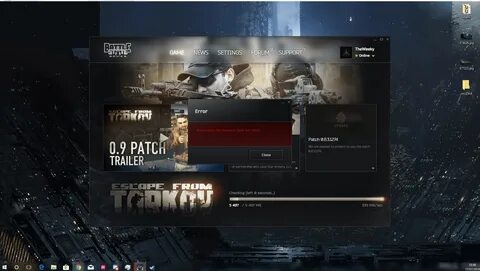 Tarkov лаунчер