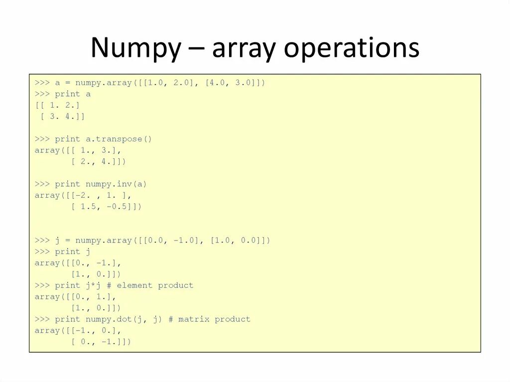 Numpy. Массивы numpy. Двумерный массив numpy. Размерность массива numpy.