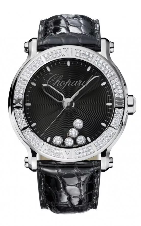 Часы шопард с бриллиантами. Часы шопард happy sport. chopard happy sport diamonds. часы chopard happy sport. chopard happy sport floating diamonds black dial 288525.
