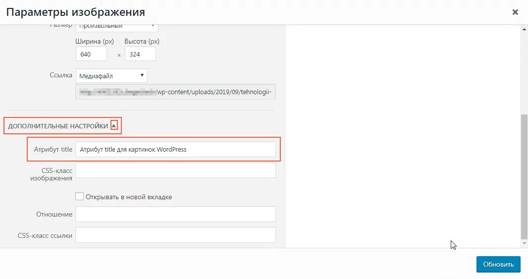 Отключить атрибуты. Атрибут title для изображений. атрибуты в вордпресс. title картинок в вордпресс. атрибуты alt для изображений wordpress.
