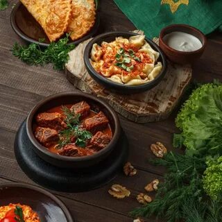Горячее кавказской кухни
