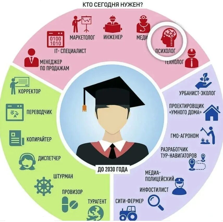 На кого пошла учиться. Профессии будущего. Инфографика профессии будущего. Востребованность профессии. Востребованные профессии в будущем.