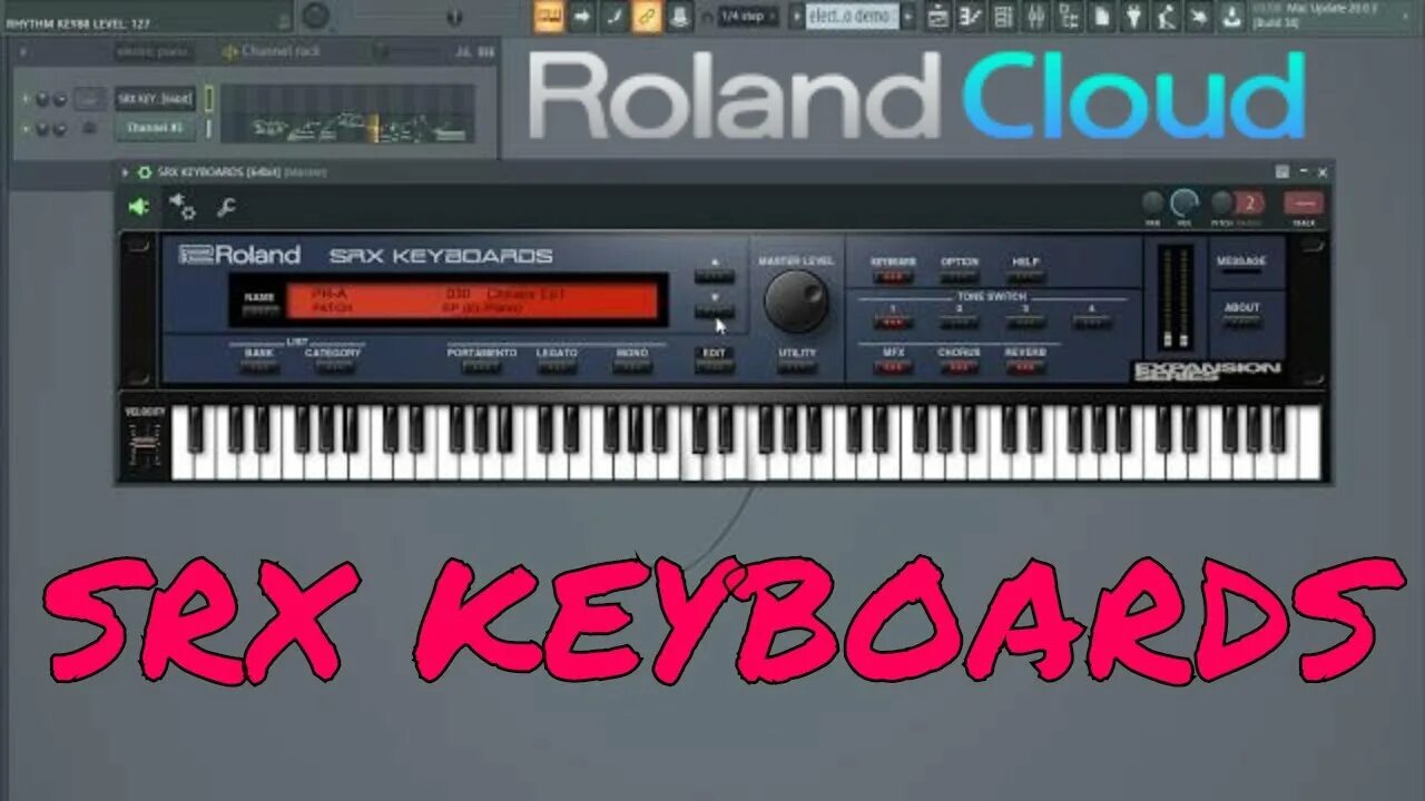 Srx orchestra. Roland SRX-01. Roland Keyboard VST. Roland синтезаторы VST. SRX Keyboards VST.