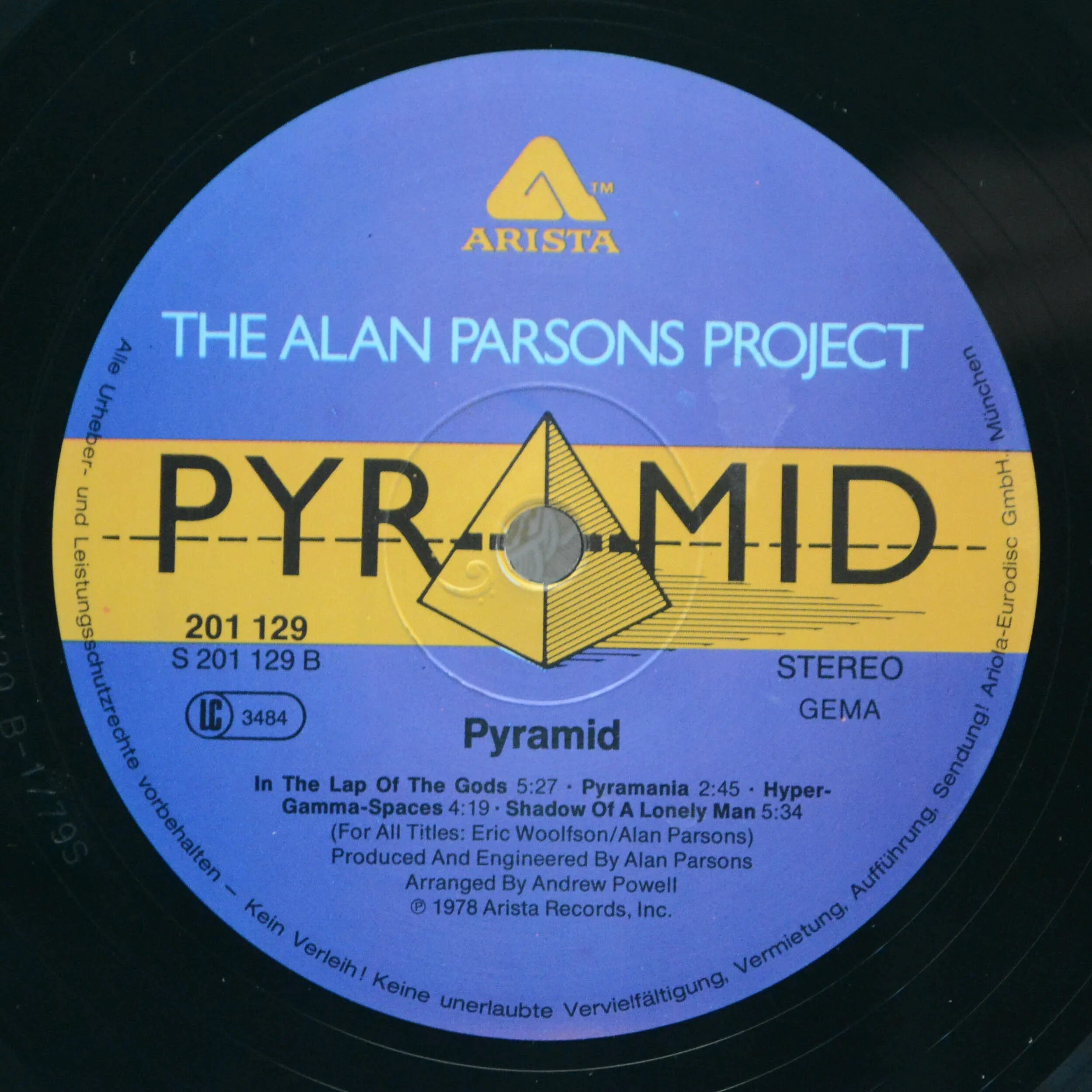 The alan parsons project. The alan parsons project